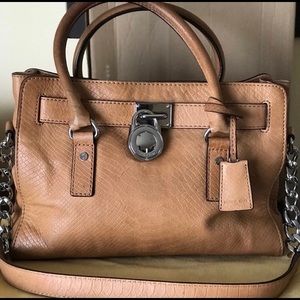 Michael Kors Crocodile Stitch Medium Hamilton